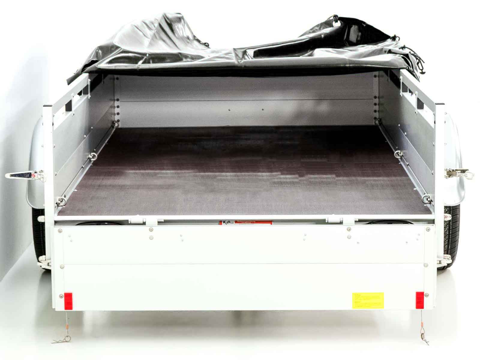 Anhänger 150x300cm 750kg | Typ U7 | Flachplane Profi schwarz-Neu – Bild 2
