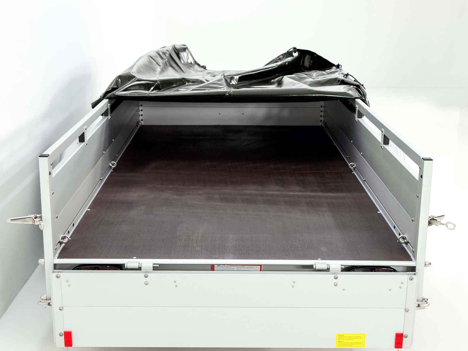 Anhänger 150x300cm 750kg | Typ U7 | Flachplane Profi schwarz-Neu – Bild 3