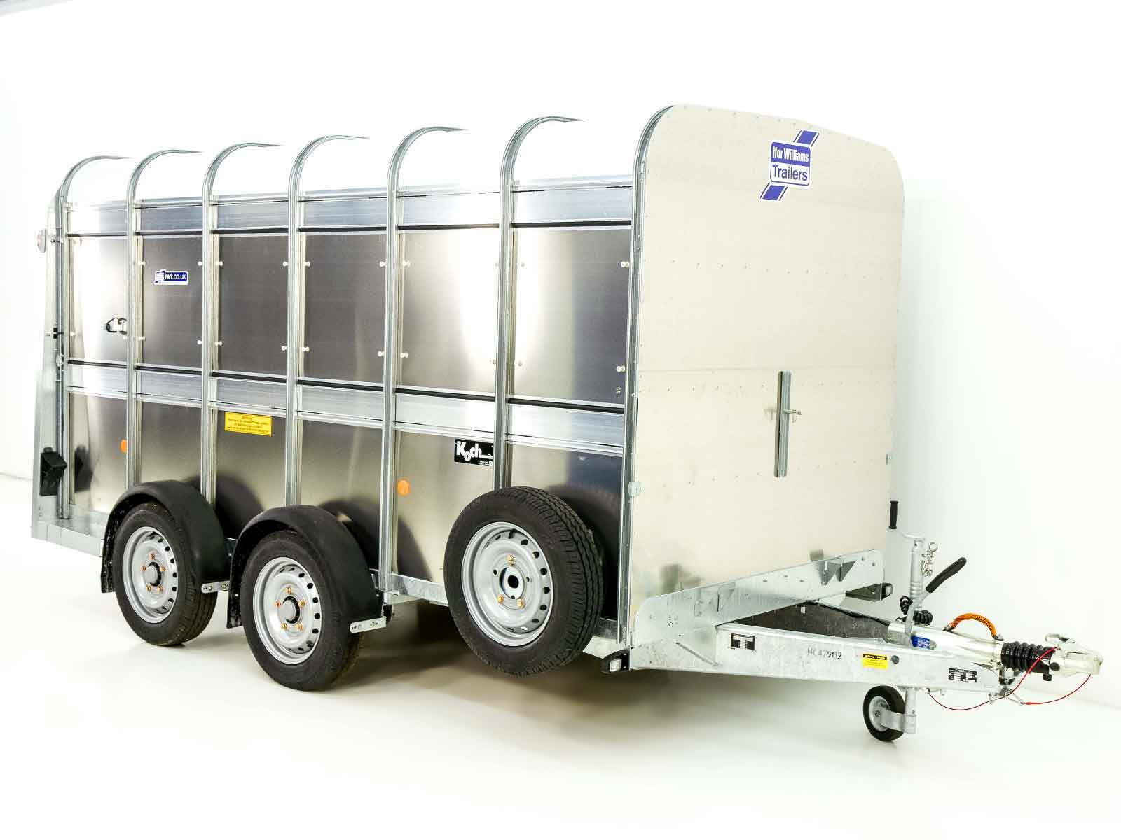 Ifor Williams Viehanhänger TA510 12×6 178×372 cm Höhe: 183 cm-Neu