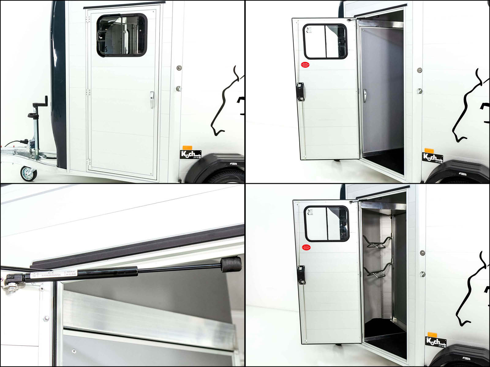 Cheval Liberte Pferdeanhänger Touring Jumping | Pullman-Fahrwerk | Sattelkammer | schwarz-Neu – Bild 2