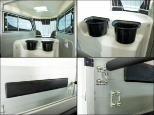Ifor Williams Pferdeanhänger HBX 506 | Sattelkammer | Neues Modell | Rot-Neu