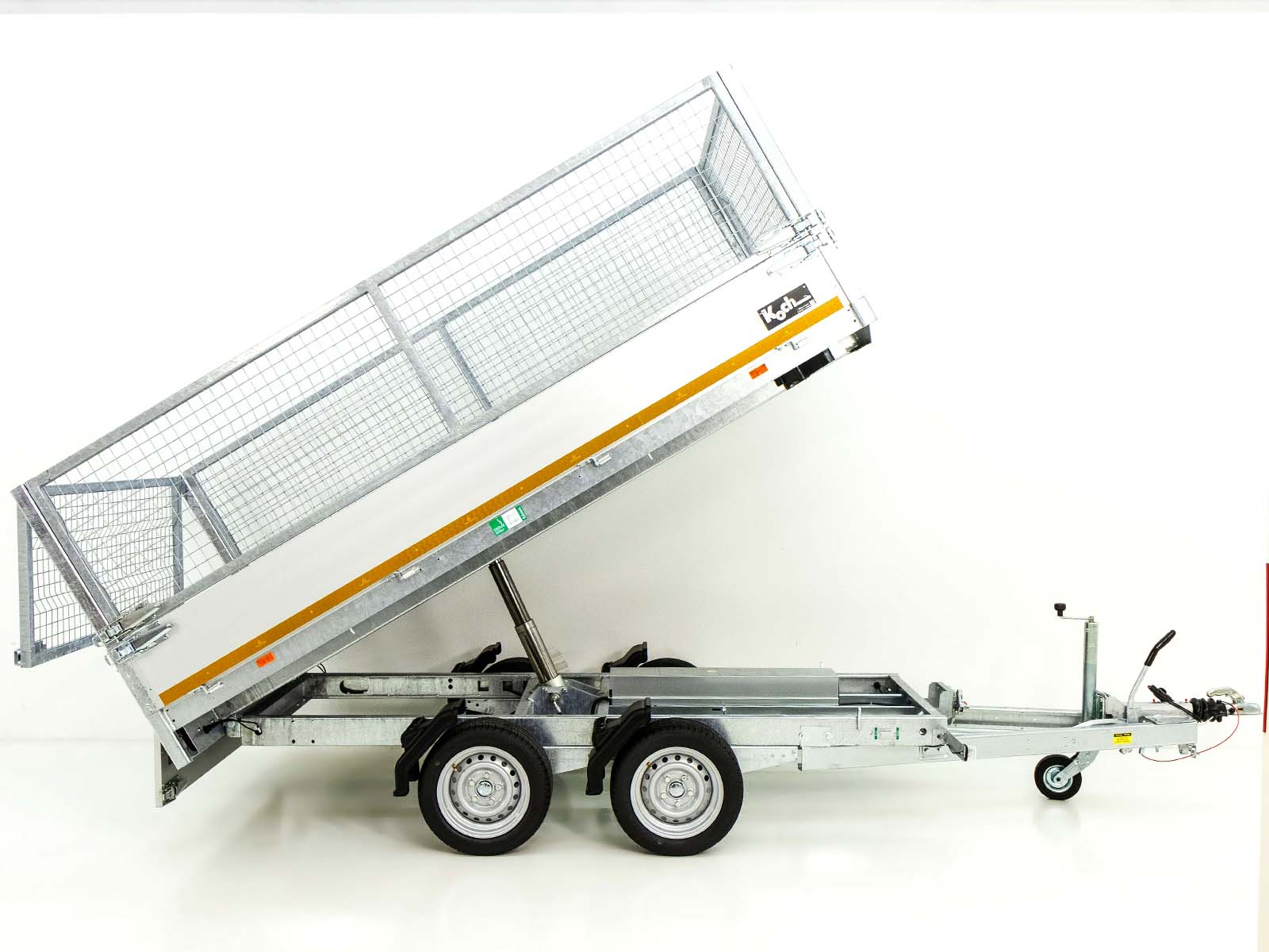 Eduard Heckkipper 160x311cm 2,0t | E+Hand Pumpe | Gitter 70cm-Neu – Bild 2