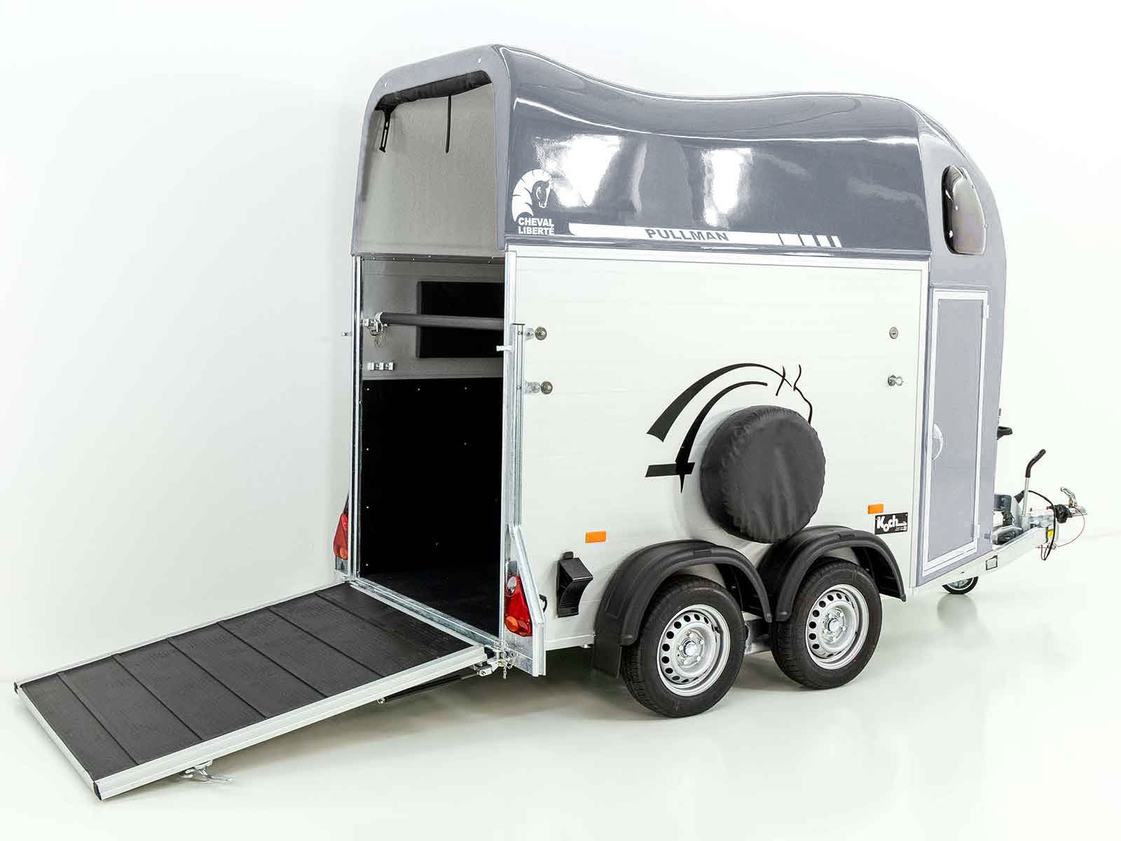 Cheval Liberte Pferdeanhänger GOLD One 1,5er | Pullman-Fahrwerk | grau-Neu – Bild 2