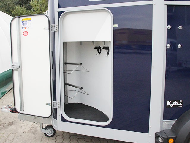 Ifor Williams Pferdeanhänger HB506|Sattelkammer|blau-Neu – Bild 6