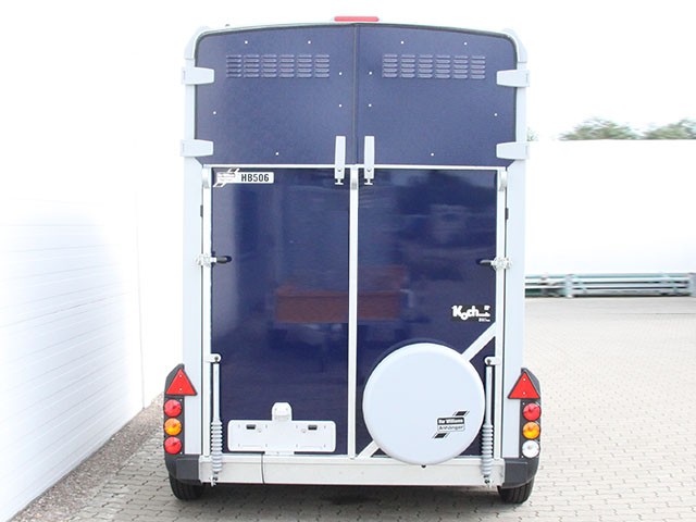 Ifor Williams Pferdeanhänger HB506|Sattelkammer|blau-Neu – Bild 2